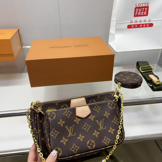 Pronta Entrega – Bolsa Modelo Louis Vuitton Multi Pochette