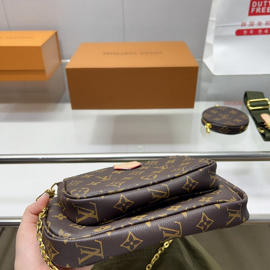 Pronta Entrega – Bolsa Modelo Louis Vuitton Multi Pochette