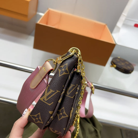 Pronta Entrega – Bolsa Modelo Louis Vuitton Multi Pochette