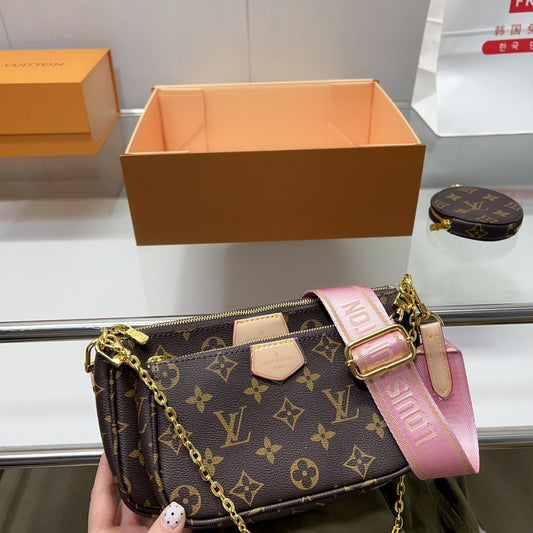 Pronta Entrega – Bolsa Modelo Louis Vuitton Multi Pochette