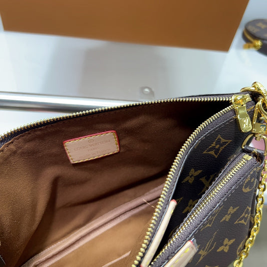Pronta Entrega – Bolsa Modelo Louis Vuitton Multi Pochette