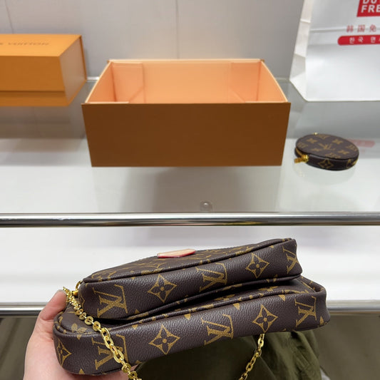 Pronta Entrega – Bolsa Modelo Louis Vuitton Multi Pochette