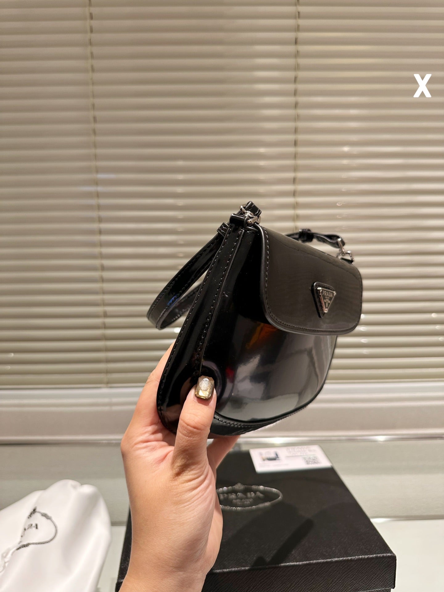 Pronta Entrega – Bolsa Modelo Prada de Ombro Cleo