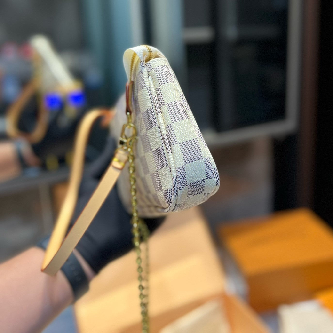 Pronta Entrega – Bolsa Modelo Louis Vuitton Favorite Damier