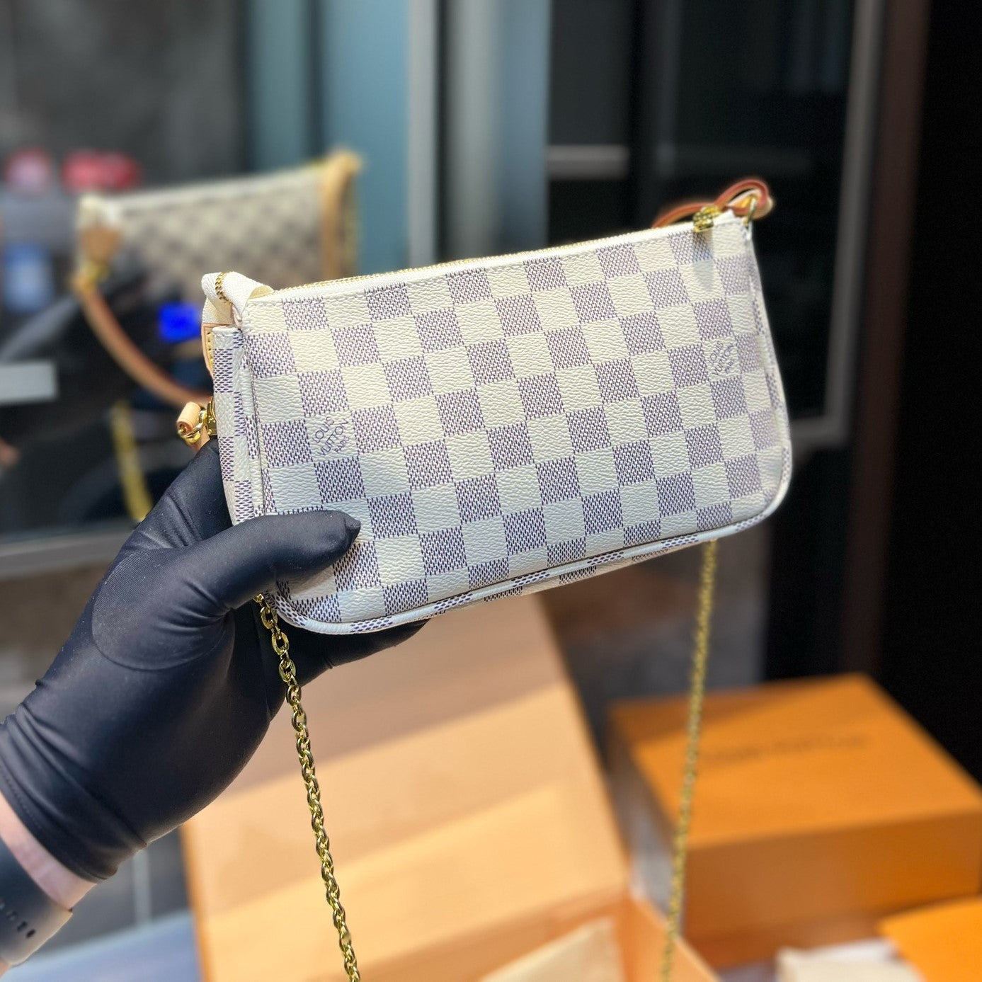 Pronta Entrega – Bolsa Modelo Louis Vuitton Favorite Damier