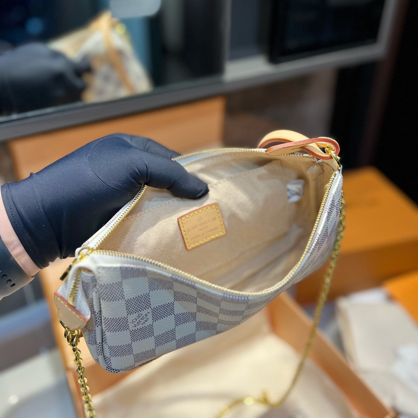 Pronta Entrega – Bolsa Modelo Louis Vuitton Favorite Damier