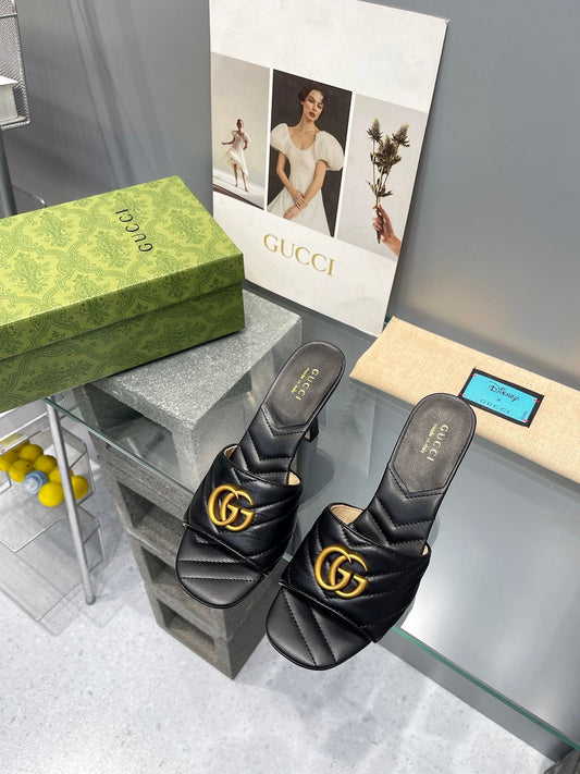 Pronta Entrega – Sandália Modelo Gucci GG Marmont