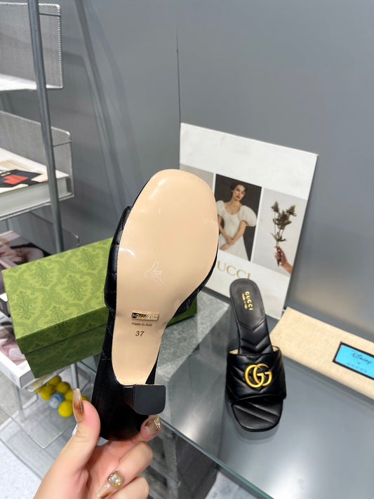 Pronta Entrega – Sandália Modelo Gucci GG Marmont