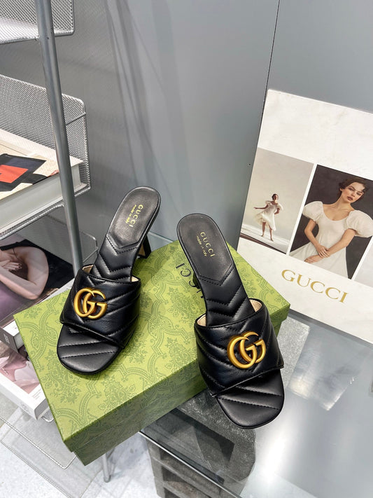 Pronta Entrega – Sandália Modelo Gucci GG Marmont