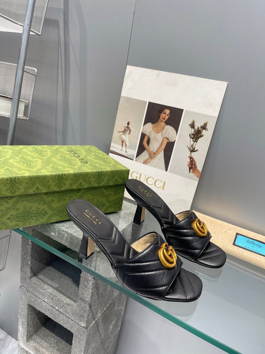 Pronta Entrega – Sandália Modelo Gucci GG Marmont