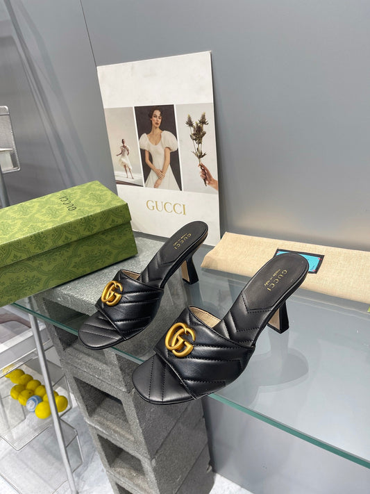 Pronta Entrega – Sandália Modelo Gucci GG Marmont