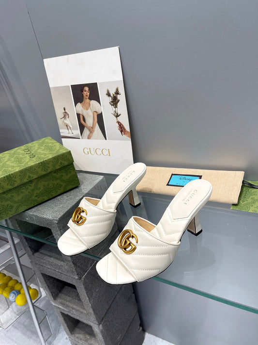 Pronta Entrega – Sandália Modelo Gucci GG Marmont