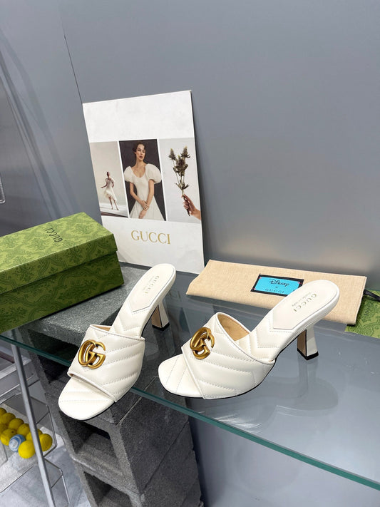 Pronta Entrega – Sandália Modelo Gucci GG Marmont