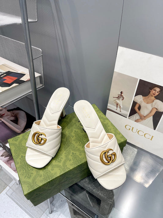 Pronta Entrega – Sandália Modelo Gucci GG Marmont