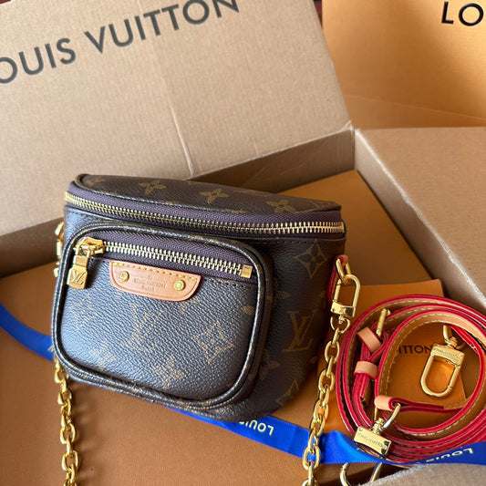 Pronta Entrega – Bolsa Modelo Loui Vuitton Mini Bumbag