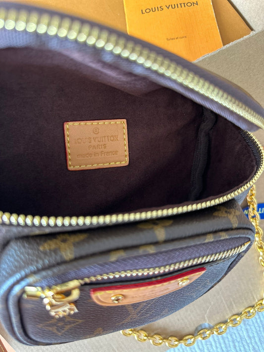 Pronta Entrega – Bolsa Modelo Loui Vuitton Mini Bumbag