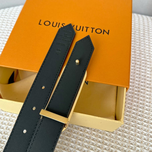 Pronta Entrega – Cinto Modelo Lоuіѕ Vuіttоn Reversível My LV Chain 25 mm