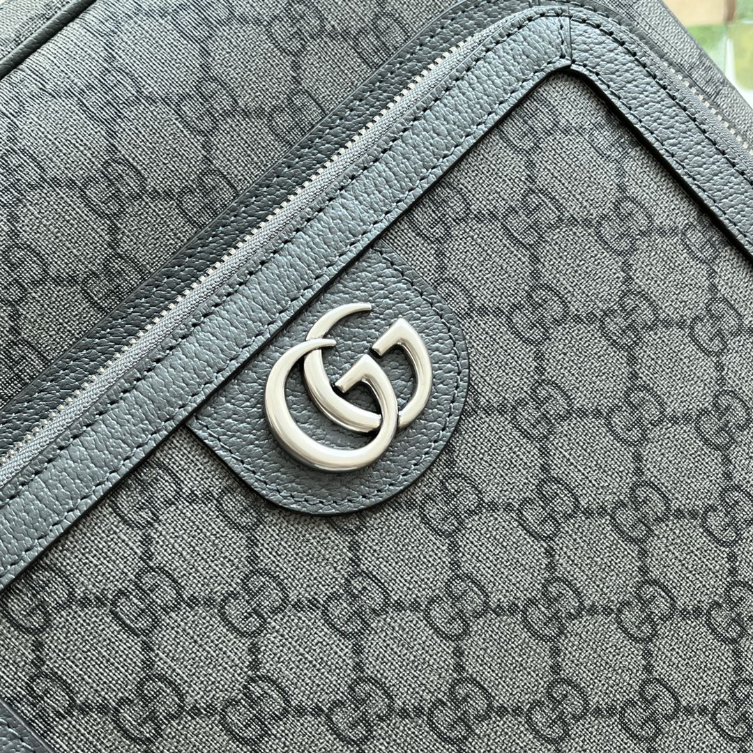 Pronta Entrega – Mochila Zaino Ophidia GG de Couro