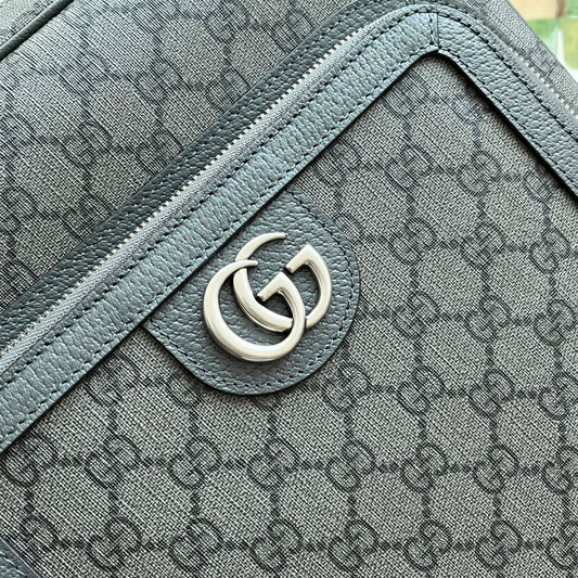 Pronta Entrega – Mochila Zaino Ophidia GG de Couro