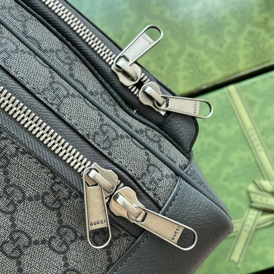 Pronta Entrega – Mochila Zaino Ophidia GG de Couro