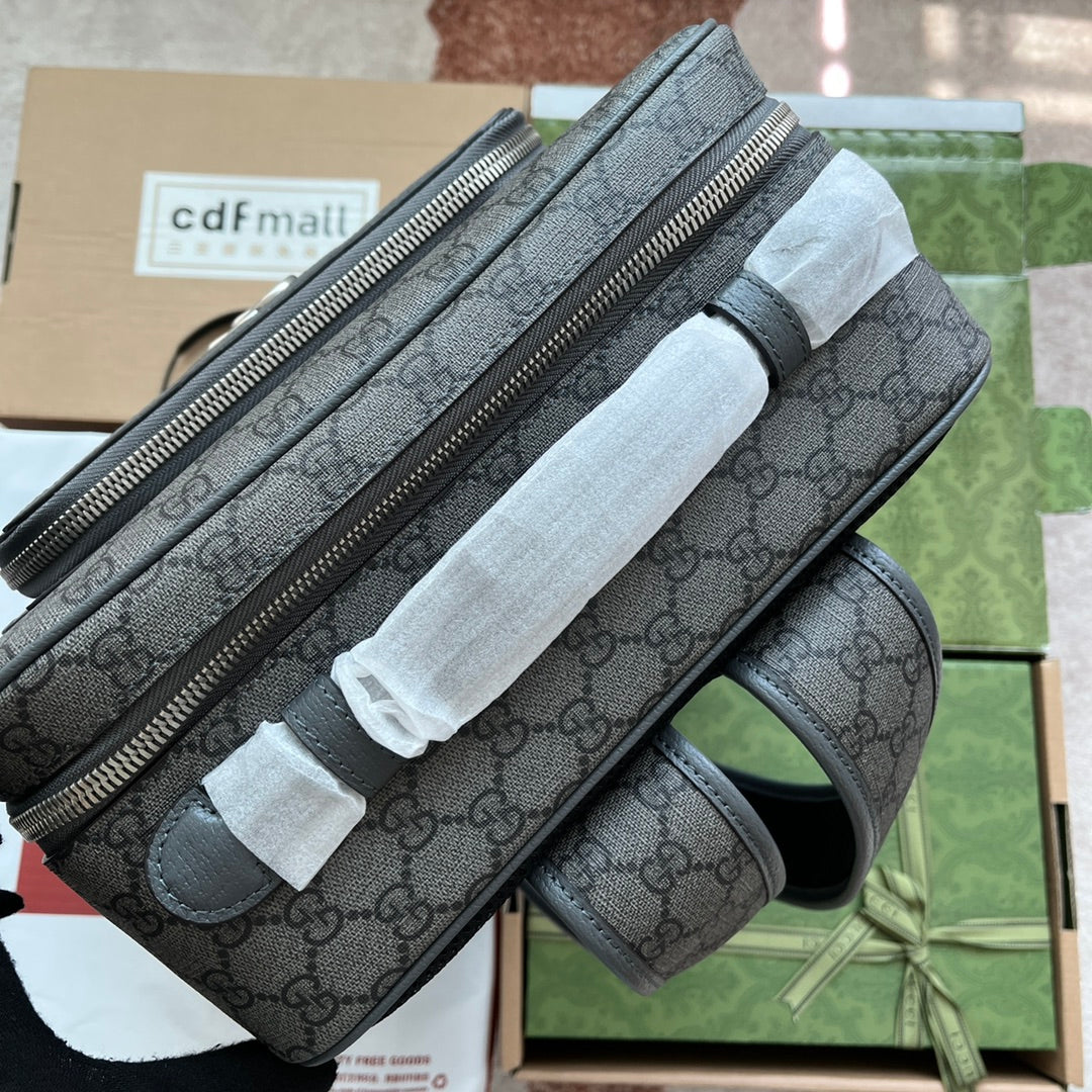 Pronta Entrega – Mochila Zaino Ophidia GG de Couro