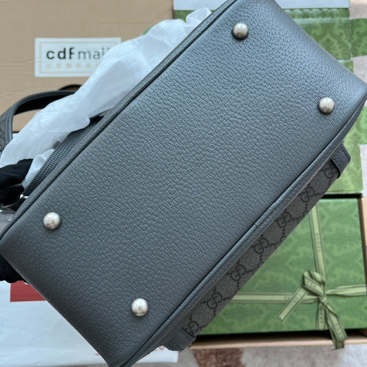 Pronta Entrega – Mochila Zaino Ophidia GG de Couro