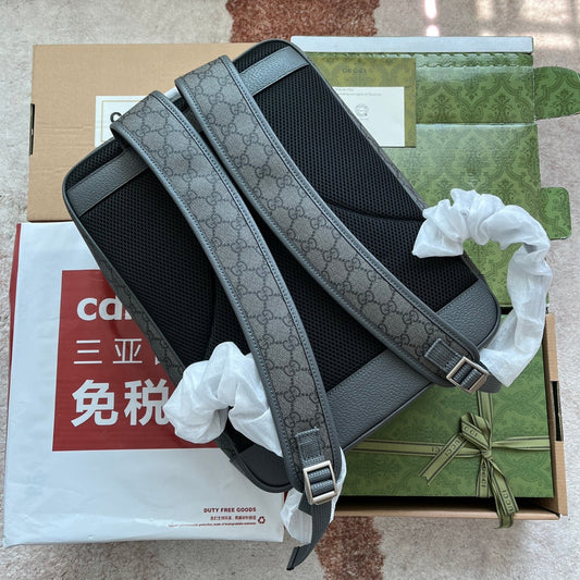 Pronta Entrega – Mochila Zaino Ophidia GG de Couro