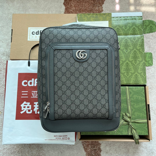 Pronta Entrega – Mochila Zaino Ophidia GG de Couro