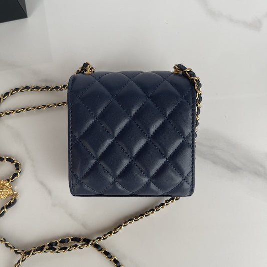Pronta Entrega – Bolsa Modelo Chanel Pre Owned mini Matellasse