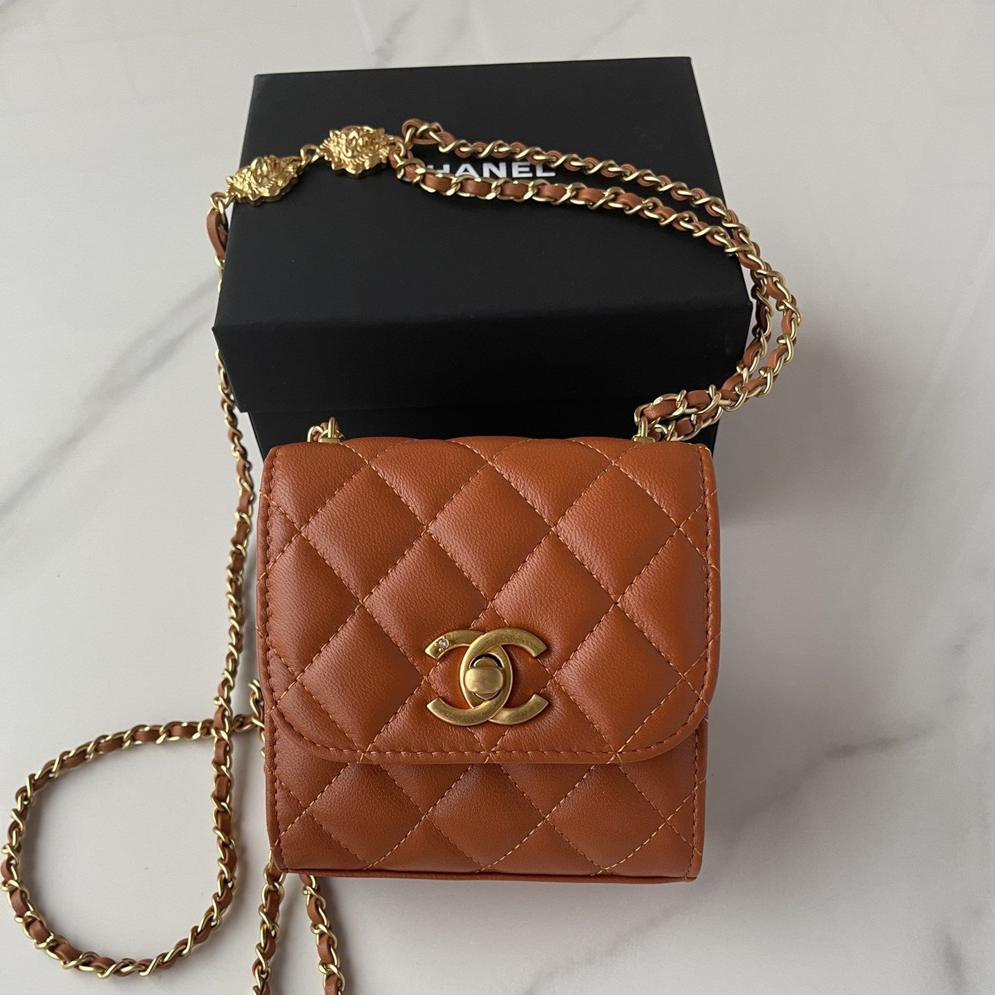 Pronta Entrega – Bolsa Modelo Chanel Pre Owned mini Matellasse