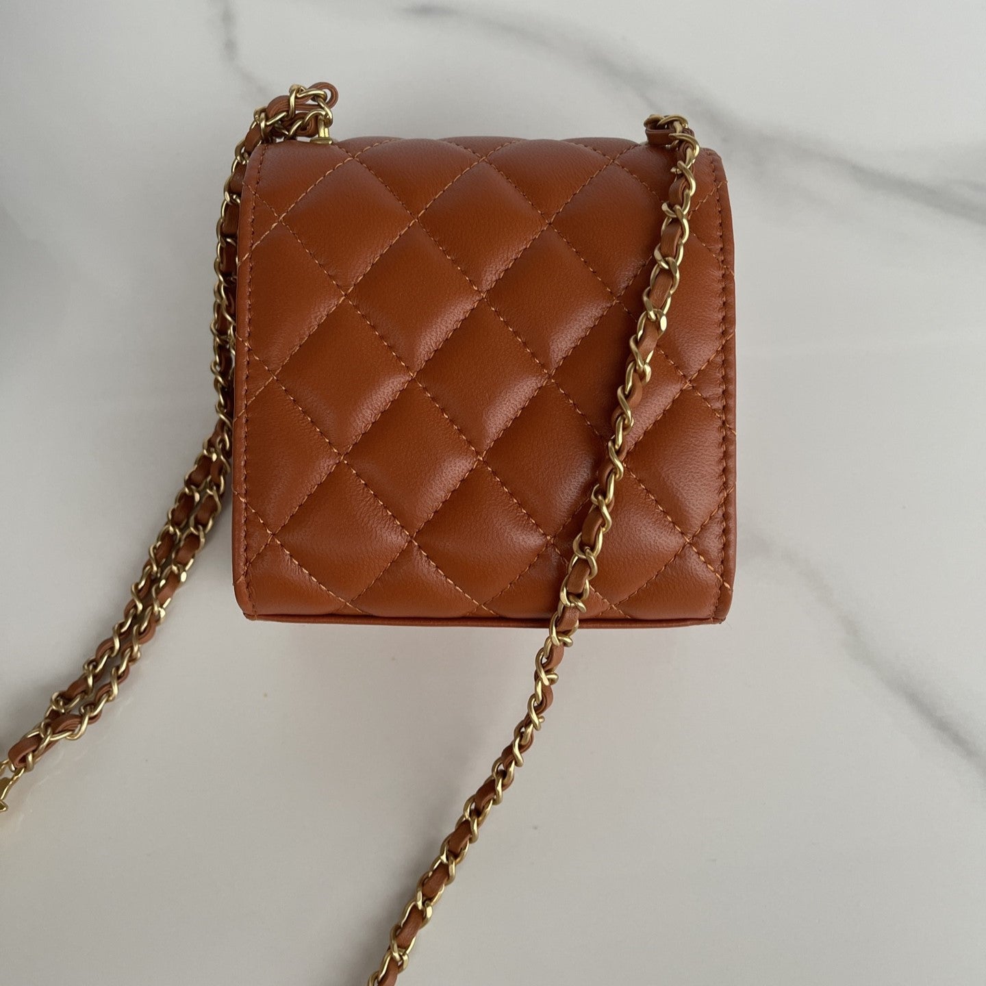 Pronta Entrega – Bolsa Modelo Chanel Pre Owned mini Matellasse