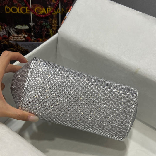 Pronta Entrega – Bolsa Modelo Dolce & Gabbana tiracolo com Cristais Sicily KIM