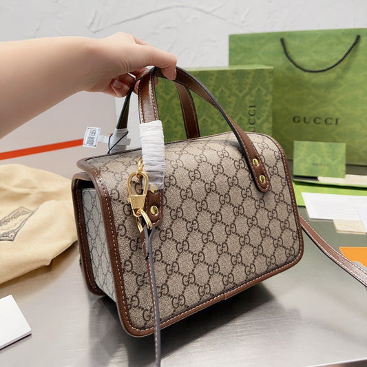 Pronta Entrega – Bolsa Modelo Gucci  mini com detalhe Horsebit 1955