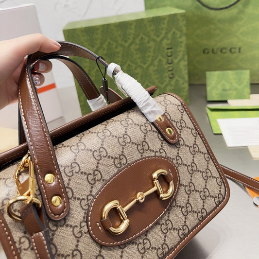 Pronta Entrega – Bolsa Modelo Gucci  mini com detalhe Horsebit 1955