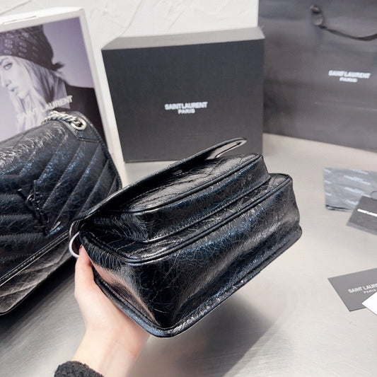 Pronta Entrega – Bolsa Transversal Niki Modelo Saint Laurent