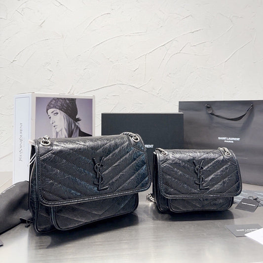 Pronta Entrega – Bolsa Transversal Niki Modelo Saint Laurent