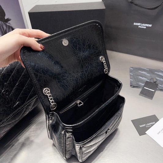 Pronta Entrega – Bolsa Transversal Niki Modelo Saint Laurent