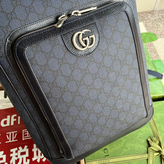 Pronta Entrega – Mochila Zaino Ophidia GG de Couro