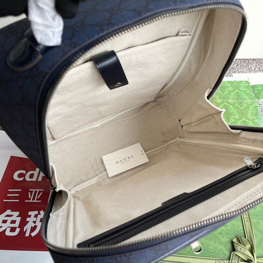 Pronta Entrega – Mochila Zaino Ophidia GG de Couro