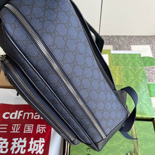 Pronta Entrega – Mochila Zaino Ophidia GG de Couro