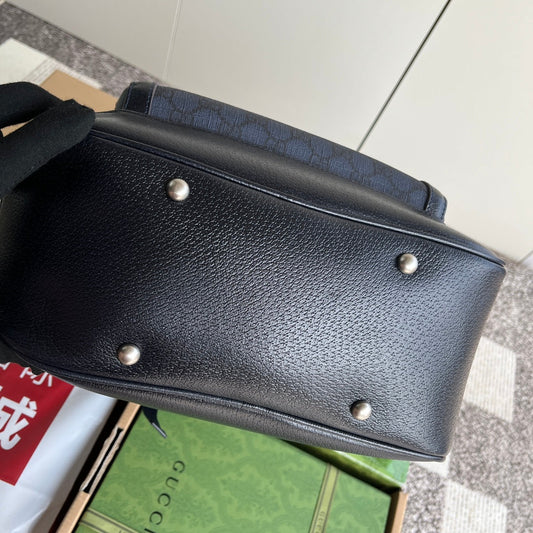 Pronta Entrega – Mochila Zaino Ophidia GG de Couro