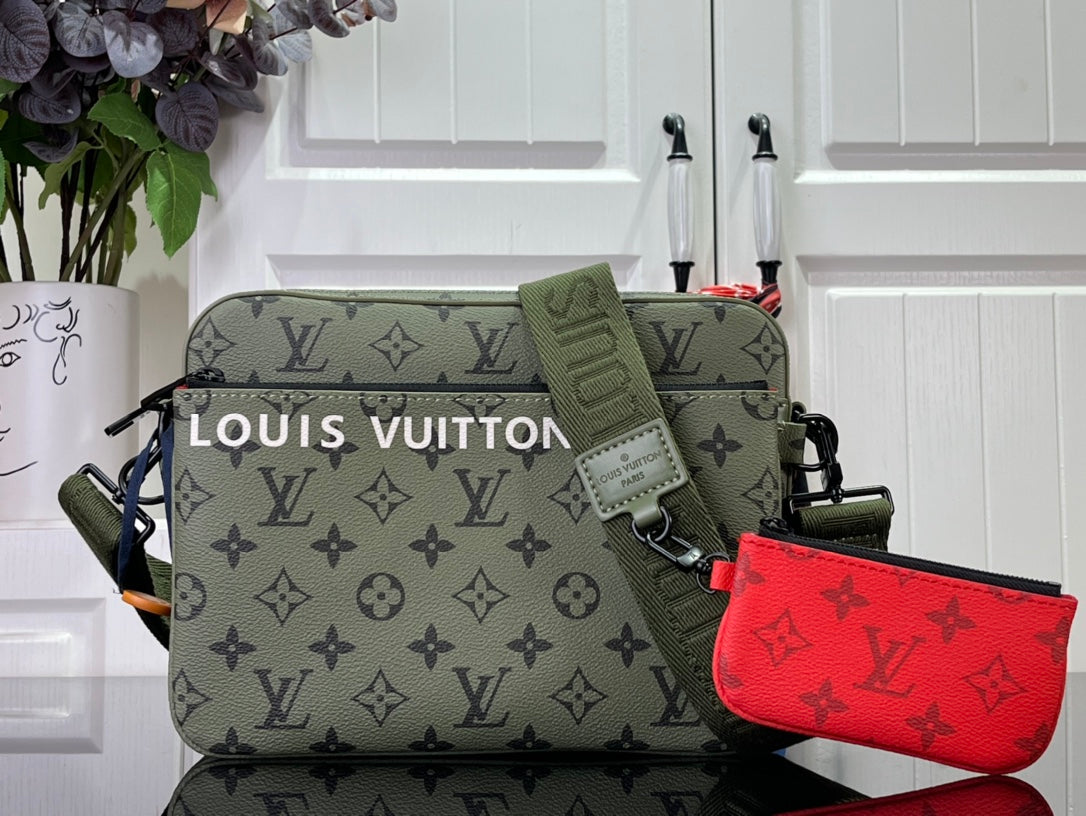 Pronta Entrega – Bolsa Modelo Louis Vuitton Pouchete Voyage Souple