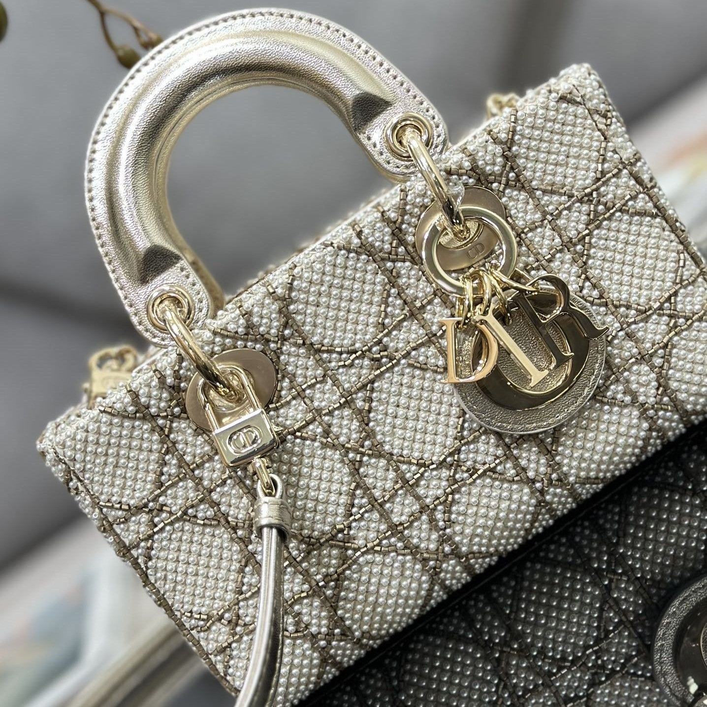 Pronta Entrega – Bolsa Modelo Dior Lady Gold