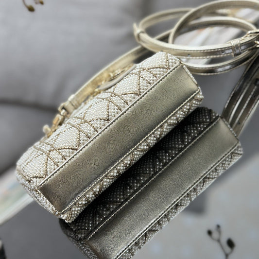 Pronta Entrega – Bolsa Modelo Dior Lady Gold
