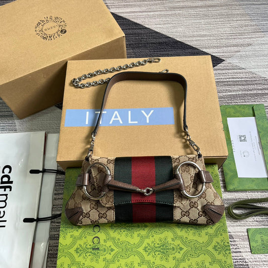 Pronta Entrega – PRONTA-ENTREGA – Bolsa Modelo Gucci mini Horsebit