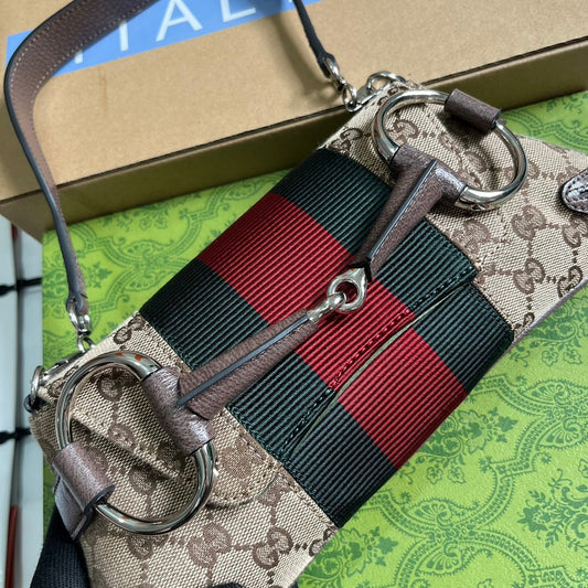 Pronta Entrega – PRONTA-ENTREGA – Bolsa Modelo Gucci mini Horsebit
