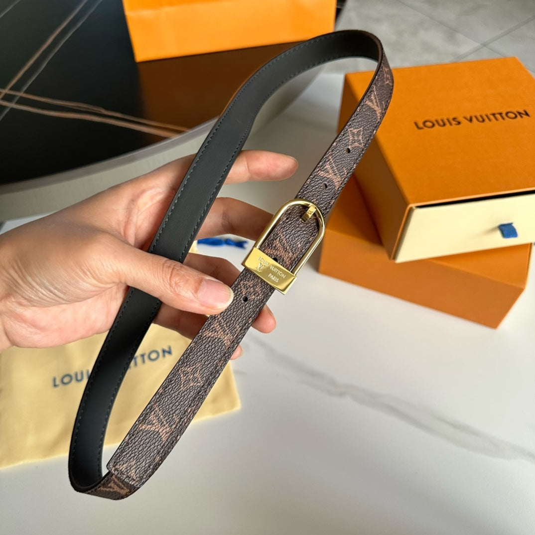Pronta Entrega – Cinto Modelo Lоuіѕ Vuіttоn Biface 20 mm