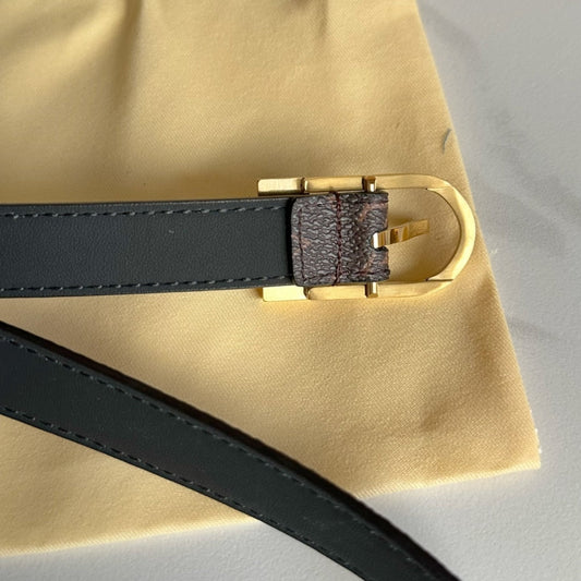 Pronta Entrega – Cinto Modelo Lоuіѕ Vuіttоn Biface 20 mm