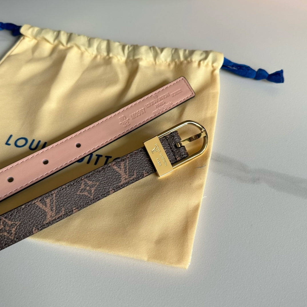 Pronta Entrega – Cinto Modelo Lоuіѕ Vuіttоn Biface 20 mm