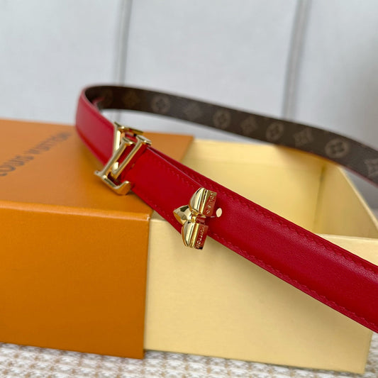 Pronta Entrega – Cinto Modelo Lоuіѕ Vuіttоn Reversível Pretty LV 20 mm